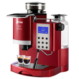 DEVISIB 3 in 1 Automatic Coffee Machine with Conical Burr Grinder, Milk Fother, LCD Display for make Latte Cappuccino Americano